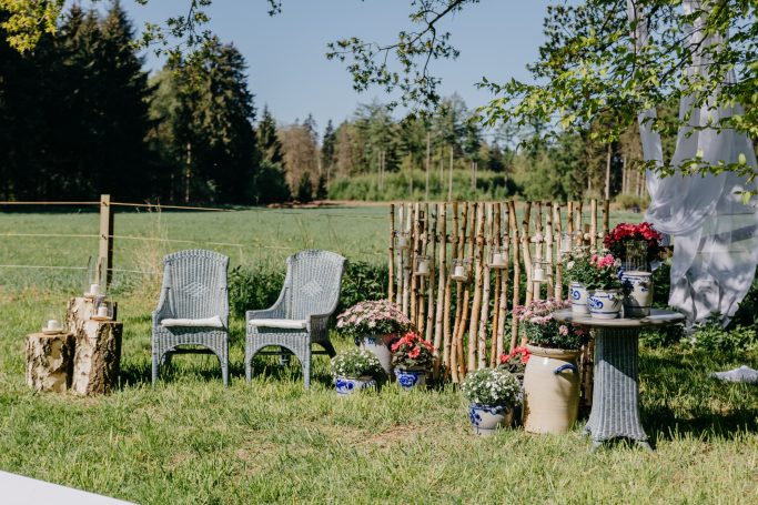 Romantischer Ort zum heiraten